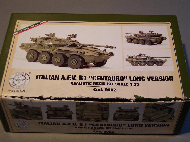 Model Victoria 1/35 Italian A.F.V. B1 Centauro (Long top Version) 0002